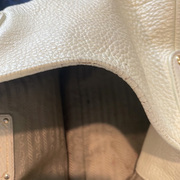 Prada cream colored tote - Picture 8 of 11